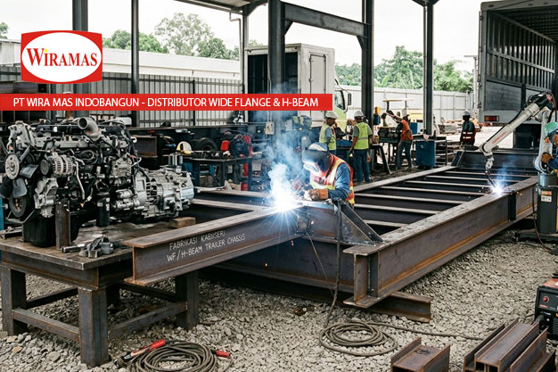 Baja WF dan H-Beam selain Konstruksi Gedung
